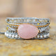 Natural Rose Quartz Wrap Bracelet