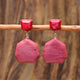Emperor Rhodochrosite Dangle Earrings