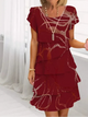 Monica™ - Elegantes Komfort-Rüschkleid