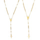 Stainless Steel Rosary Necklace