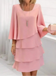 Catherine™ - Elegantes Komfort-Rüschenkleid