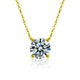 Gold Plated Zircon Necklace