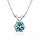 Elegant Moissanite Solitaire Necklace