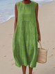 Isla - Alltags-Breeze-Midikleid