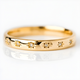 Vintage Gold & Zirkonia Ring