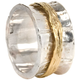 Vintage Silver and Gold Design Ring