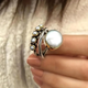 Moonstone Ring in Silver