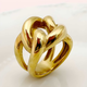 Golden Knotted Vintage Ring
