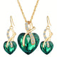 Selena Marisse Jewelry emerald | Gold
