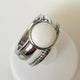 Vintage Pearl Silver Ring