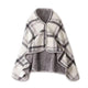 Tragbare Fleece-Reisedecke Schal