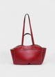 Klassische Ledertasche Tote