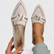 Damen Loafer In Strickoptik Mit Spitze Form