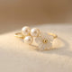 Delicate Artisan Gold Ring