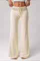 Damen Schlaghose Mit Bindeband Und Cut Out