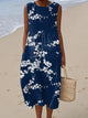 Tess – Elegantes Midi-Kleid mit Blumenmuster