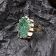 Antique Inlaid Glass Ring