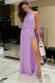 Damen Maxikleid Mit Halterneck Und Offenem Rücken