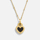 Reversible Heart Necklace