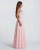 Damen Maxikleid Aus Spitze Für Abendanlässe