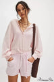 Damen Strickpullover Mit V Ausschnitt Und Knopfleiste