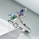 Vintage Dragonfly Adjustable Ring