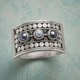 Silver Ring in Vintage Style