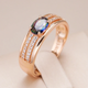 Elegant Ring made of multi-colored zirconia