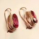 Vintage Black Stone Earring