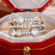 Glanzgold & Silver Vintage Ring
