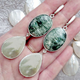 Vintage Natura Stone Drop Earrings