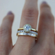 Bright Vintage-Style Ring Set