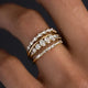 Elegant Vintage Ring made of Zirconia