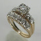 Vintage Ring in Sparkling Gold