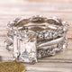 Vintage Silver Gloss Layer Ring
