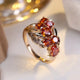 Vintage Gold Rot Zirconia Ring