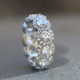 Round Shiny Vintage Ring in Silver