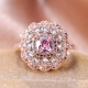 Vintage Rosa Crystal Mandala Ring