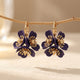 Statement Retro Colorful Flower Tassel Earrings