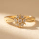 Flower Zirconia ring