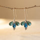 Teardrop Enamel Earrings