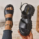 Damen Keilsandalen Mit Gepolsterter Sohle