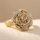 Micro Rose Flower Ring