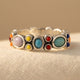 Bohemian Colorful Synthetic Turquoise Ring