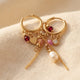 he Aurelia Vintage Elegant Tassel Drop Earrings