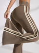 Sculpt Stripe Yoga Flares