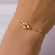 Ethereal Eye Zircon Bracelet