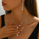 Heartline Necklace & Earring Set
