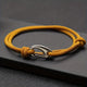 Hook & Hollow Rope Bracelet