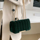Valentina Velvet Chain Clutch